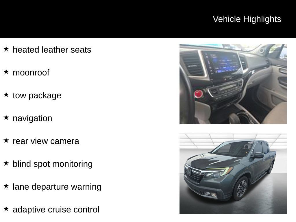 Used 2019 Honda Ridgeline RTL-E image 10