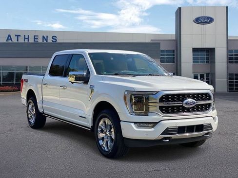 Certified 2021 Ford F150 Platinum w/ Equipment Group 701A High AWD/4WD image 1