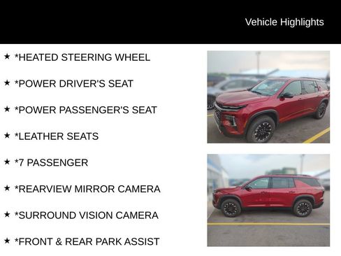 Used 2024 Chevrolet Traverse Z71 w/ Enhanced Driving Package AWD/4WD image 15