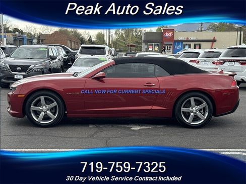 Used 2015 Chevrolet Camaro LT RWD image 8