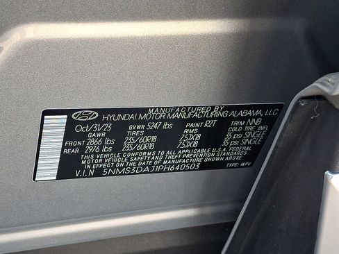 Certified 2023 Hyundai Santa Fe SEL w/ Premium Package AWD/4WD image 28