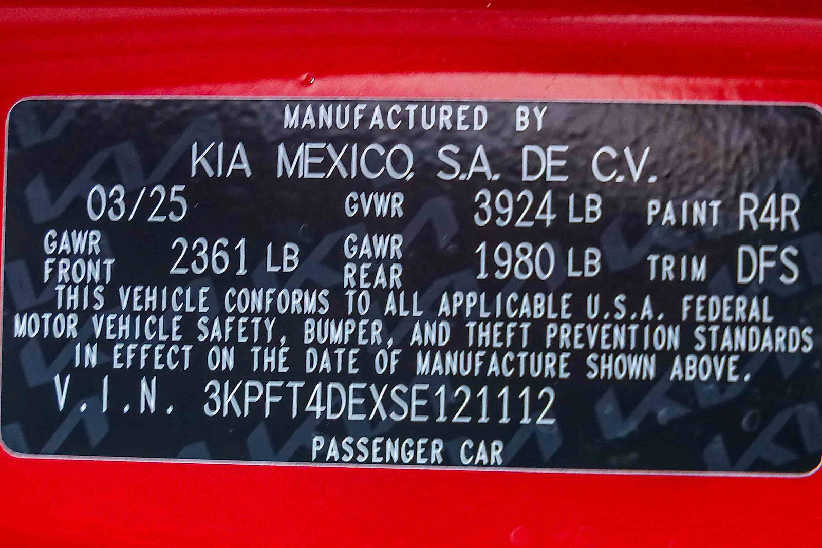 Certified 2025 Kia K4 FWD image 31