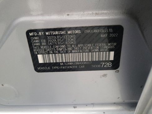 Used 2022 Mitsubishi Mirage SE image 33