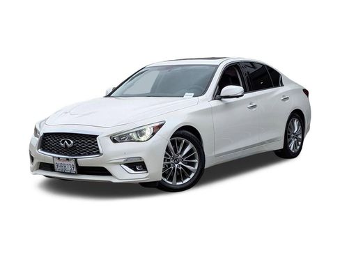 Used 2023 INFINITI Q50 Luxe w/ Cargo Package RWD image 1