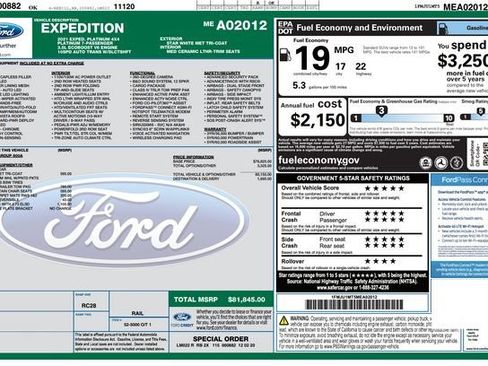 Used 2021 Ford Expedition Platinum image 60