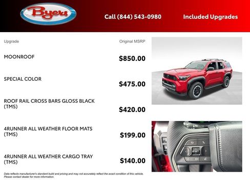 New 2026 Toyota 4Runner TRD Off-Road Premium AWD/4WD image 5