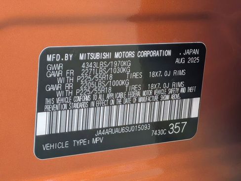 New 2025 Mitsubishi Outlander Sport ES AWD/4WD image 30