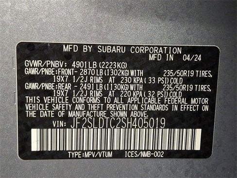 Certified 2025 Subaru Forester Touring image 28