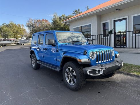 Used 2021 Jeep Wrangler Unlimited Sahara image 1