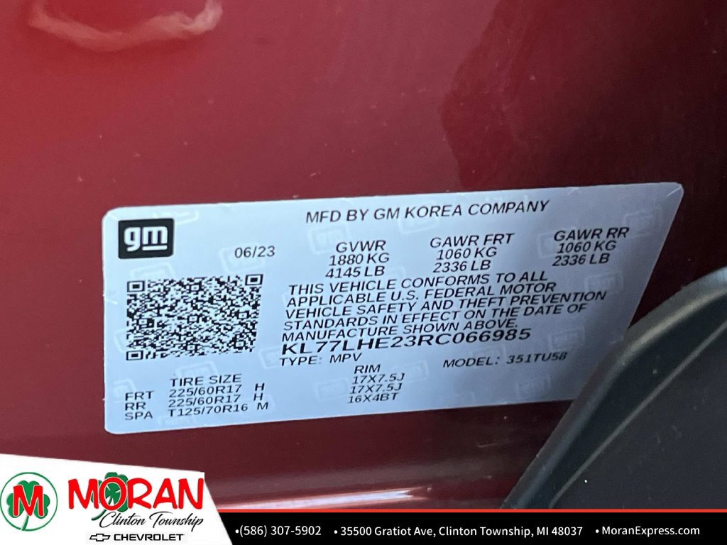 Certified 2024 Chevrolet Trax LT w/ Driver Confidence Package FWD image 18