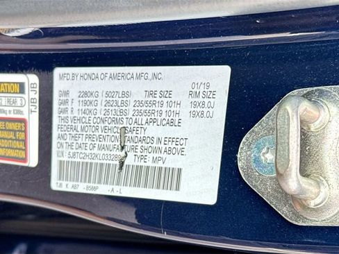 Certified 2019 Acura RDX AWD image 33