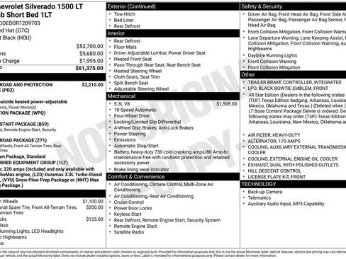 Certified 2024 Chevrolet Silverado 1500 LT AWD/4WD image 2