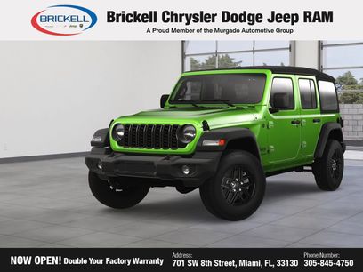 New 2025 Jeep Wrangler Sport S