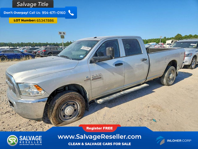 Used 2018 RAM 2500 Tradesman w/ Chrome Appearance Group RWD image 1