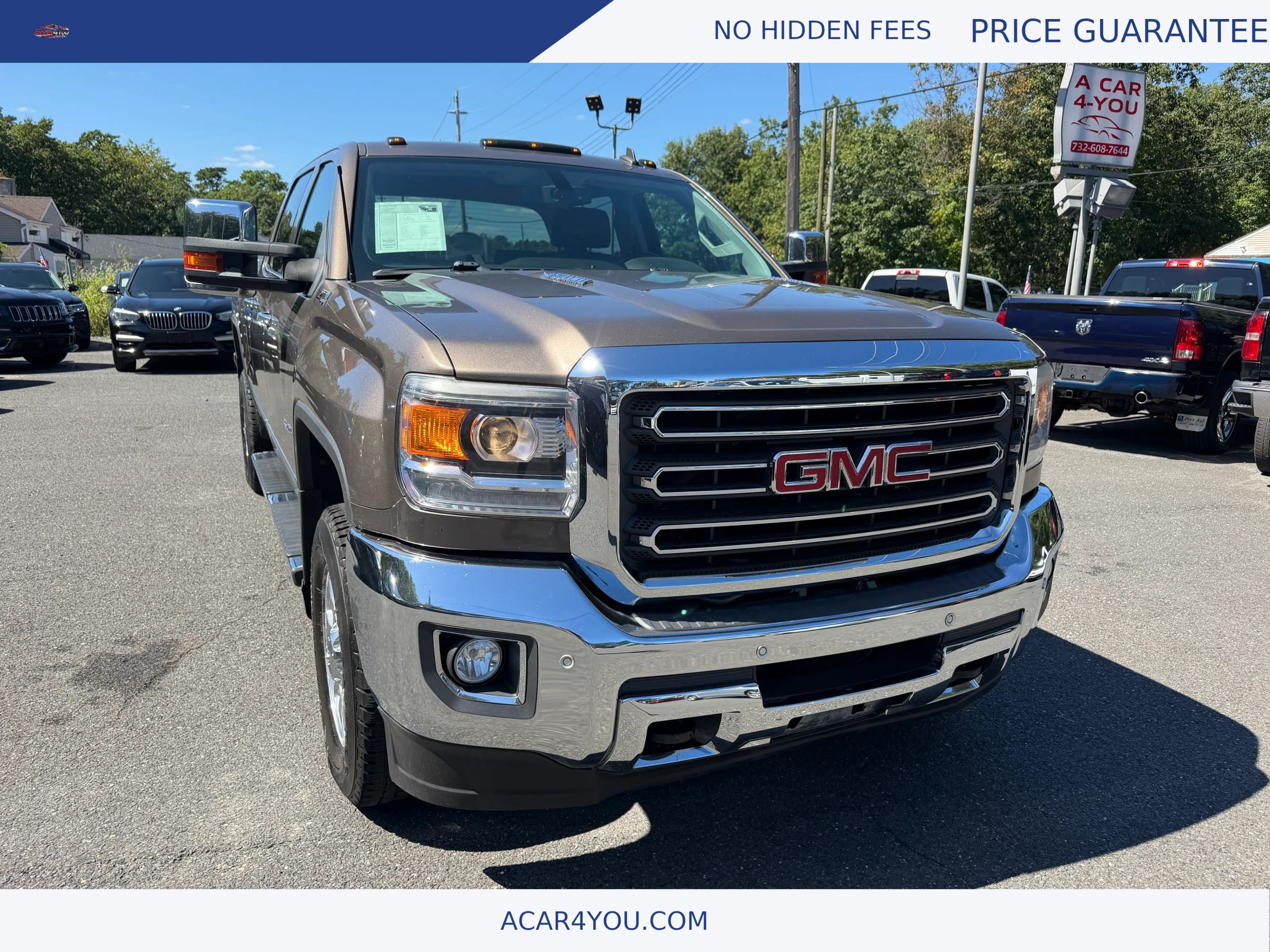 Used 2015 GMC Sierra 3500 SLT w/ Duramax Plus Package AWD/4WD image 3