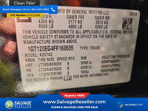 Used 2015 GMC Sierra 2500 Denali w/ Suspension Package, Off-Road AWD/4WD image 17