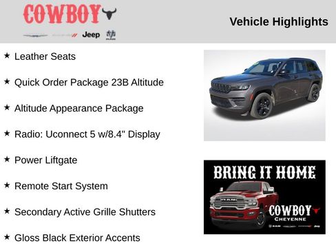 Used 2023 Jeep Grand Cherokee Altitude image 2