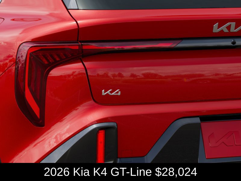 New 2026 Kia K4 GT-Line Turbo FWD image 11