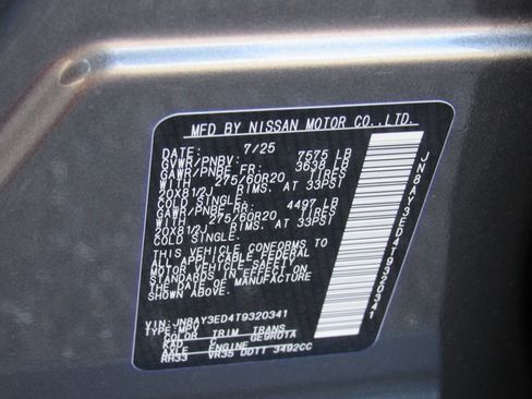 New 2026 Nissan Armada Platinum w/ Convenience Package image 17