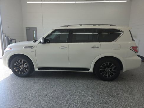 Used 2019 Nissan Armada Platinum w/ Captain's Chairs Package image 2