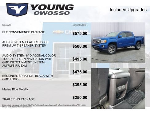 Used 2018 GMC Canyon SLE w/ SLE Convenience Package image 4