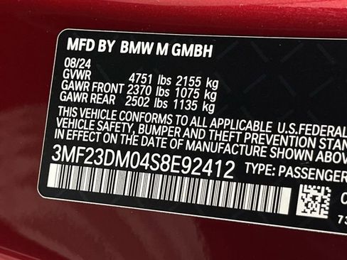 Used 2025 BMW M2 w/ Lighting Package RWD image 37