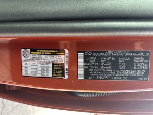 Certified 2024 Hyundai Santa Fe XRT image 29