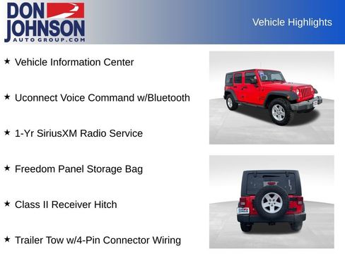 Used 2016 Jeep Wrangler Unlimited Sport w/ Quick Order Package 24S image 19