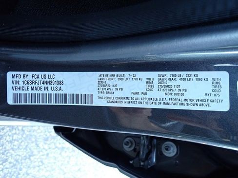 Used 2022 RAM 1500 Laramie image 19