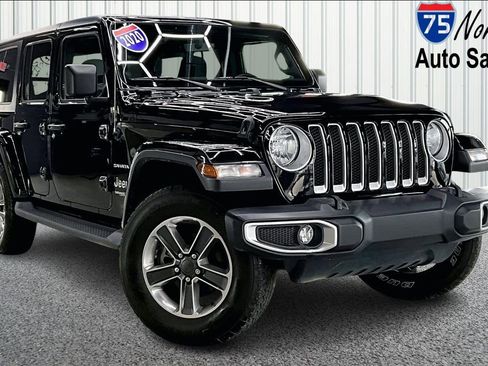 Used 2020 Jeep Wrangler Unlimited Sahara w/ Dual Top Group image 1