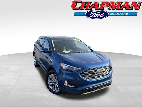 Certified 2023 Ford Edge Titanium w/ Class II Trailer Tow Package AWD/4WD image 1
