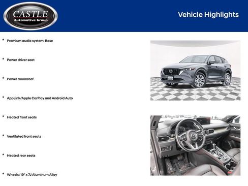 Used 2022 MAZDA CX-5 Signature image 4