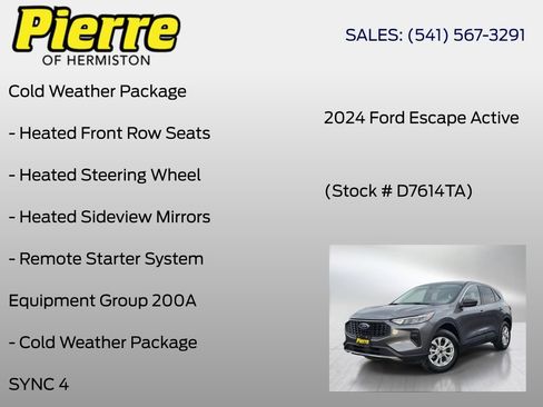 Used 2024 Ford Escape Active AWD/4WD image 6