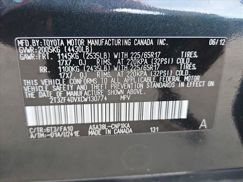 Used 2012 Toyota RAV4 FWD w/ Upgrade Value Pkg image 23