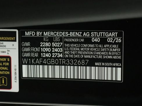 New 2026 Mercedes-Benz C 300 Sedan image 12