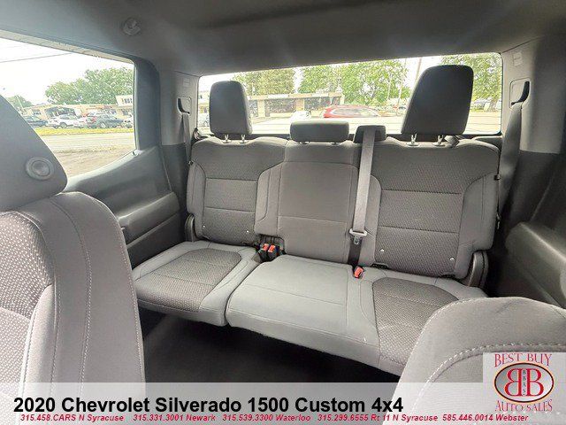 Used 2020 Chevrolet Silverado 1500 Custom w/ Custom Value Package AWD/4WD image 21