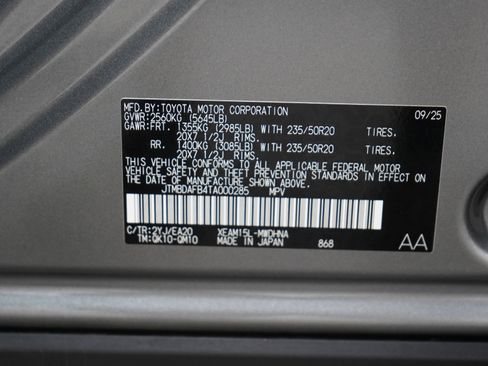 Used 2026 Toyota bZ AWD/4WD image 29