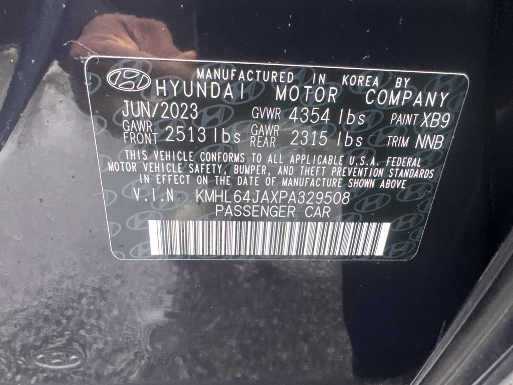 Certified 2023 Hyundai Sonata SEL FWD image 10