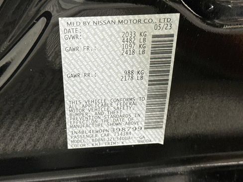 Certified 2023 Nissan Altima 2.5 SL AWD/4WD image 34