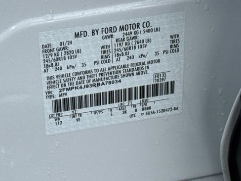 Used 2024 Ford Edge SEL AWD/4WD image 31