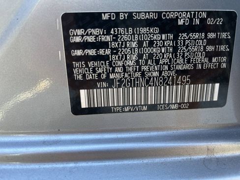 Used 2022 Subaru Crosstrek 2.5i Limited w/ Moonroof Package 2 AWD/4WD image 14