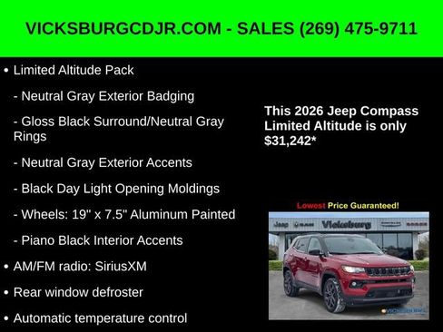 New 2026 Jeep Compass Limited image 11