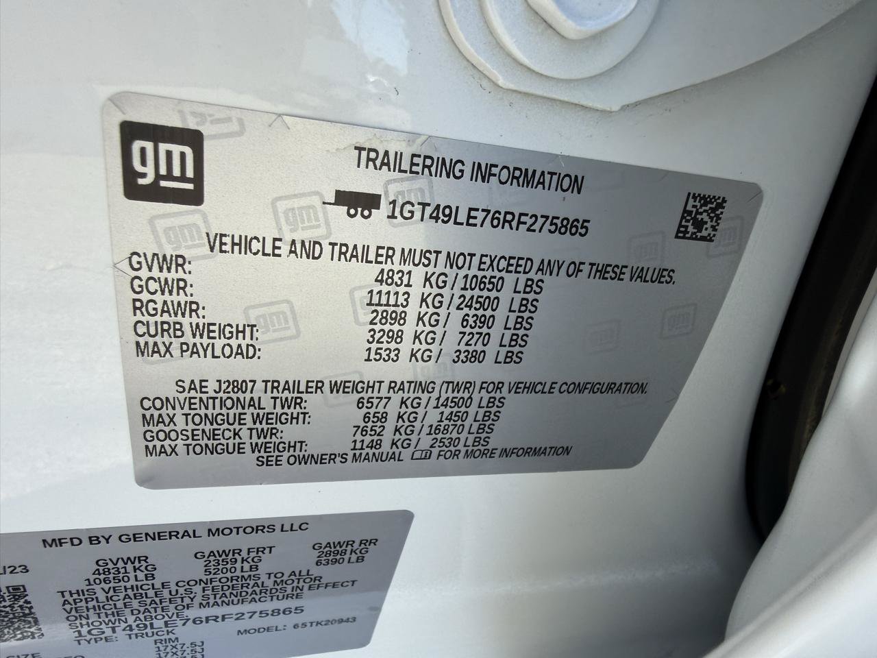 Used 2024 GMC Sierra 2500 Pro w/ Convenience Package AWD/4WD image 16