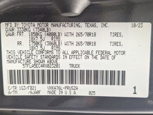 Used 2024 Toyota Tundra SR5 image 27