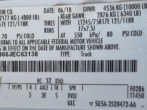 Used 2018 Ford F250 XL w/ Power Equipment Group AWD/4WD image 12