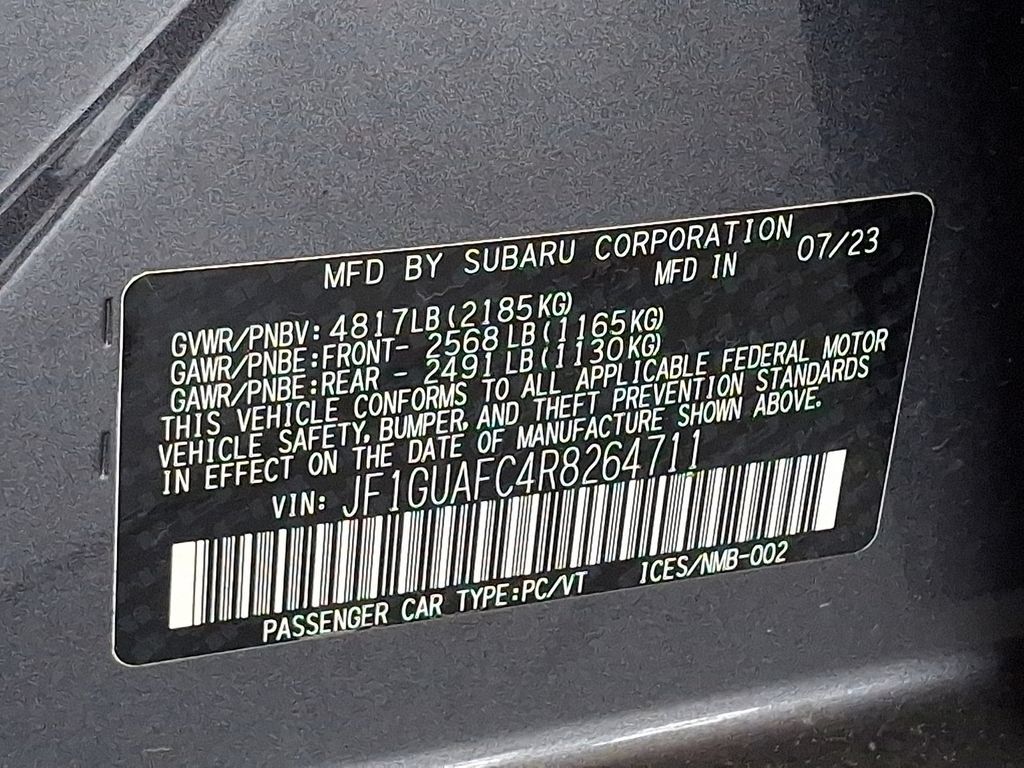 Certified 2024 Subaru Impreza 2.0i Sport AWD/4WD image 26