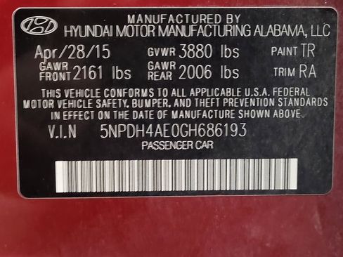 Used 2016 Hyundai Elantra SE FWD image 33