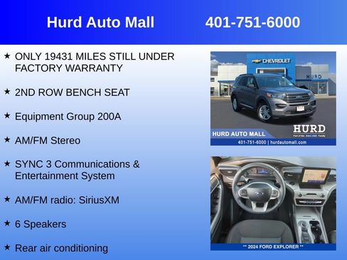 Used 2024 Ford Explorer XLT AWD/4WD image 6