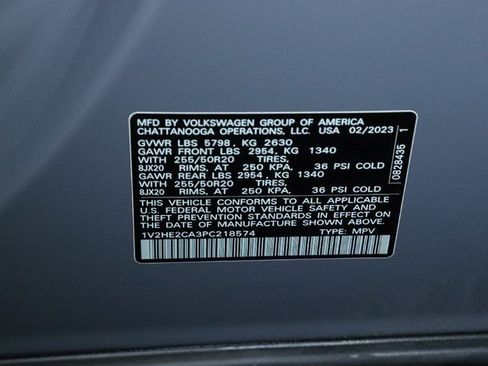 Used 2023 Volkswagen Atlas Cross Sport SE w/ Black Wheel Package AWD/4WD image 20
