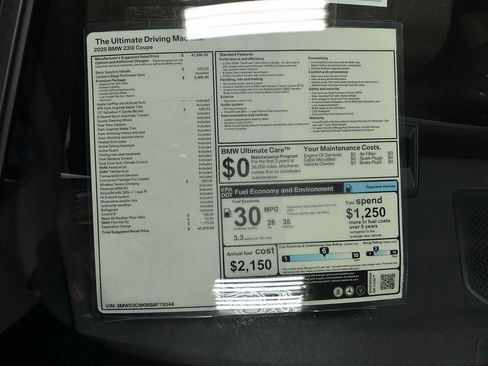 New 2025 BMW 230i Coupe w/ Premium Package image 15